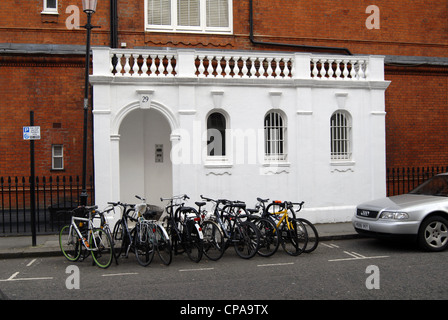 Fahrrad-Parken in London Stockfoto