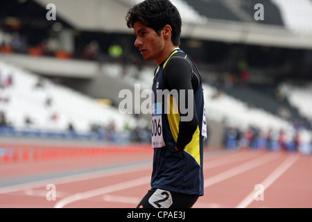 Yohansson NASCIMENTO FARREIRA am Visa London Disability Athletics Challenge Olympiastadion, Olympiapark, Stratford Stockfoto