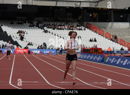 Hazel ROBSON am Visa London Disability Athletics Challenge Olympiastadion, Olympiapark, Stratford, London Stockfoto