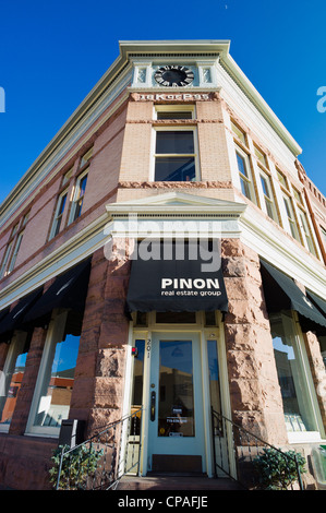 Pinon Immobilien historischen Innenstadt, kleiner Berg Stadt Salida, Colorado, USA Stockfoto