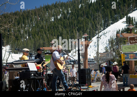 Festival in Squaw Valley, Kalifornien, USA Stockfoto