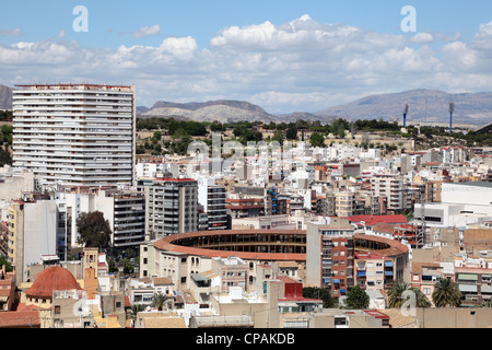 Stierkampfarena der Stadt Alicante Spanien, Katalonien Stockfoto