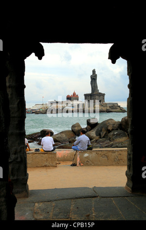 Cape Comorin, Kanyakumari, Tamil Nadu Stockfoto