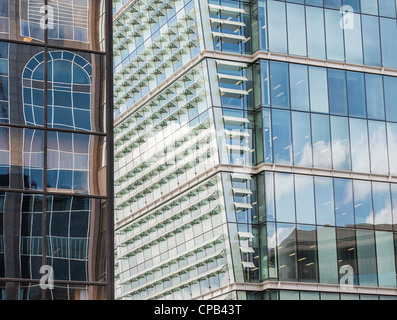 Ein Snowhill Office-Entwicklung, Birmingham City Center, West Midlands, England. Stockfoto