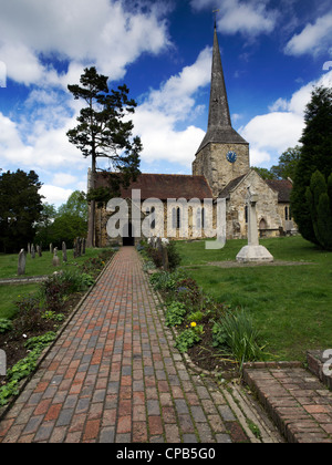 St Giles Kirche, Horsted Keynes, East Sussex Stockfoto