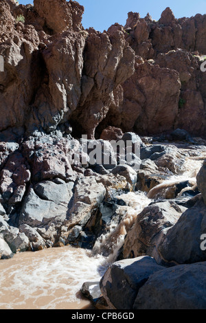 Vilama River in der Nähe von Guatin, San Pedro de Atacama, Chile Stockfoto