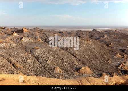 Blick über Moon Valley, San Pedro de Atacama, Chile Stockfoto