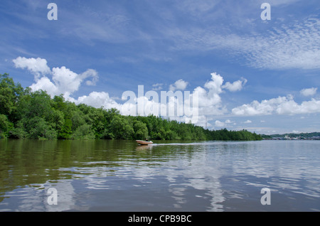 Borneo, Brunei. dichten Mangrovenwälder entlang der Brunei River, nicht weit von der Hauptstadt Bandar Seri Begawan. Stockfoto