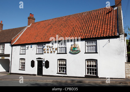 Das White Hart Public House in Brigg, North Lincolnshire, England, UK Stockfoto