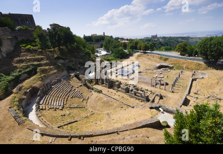 Volterra, Italien. Stockfoto