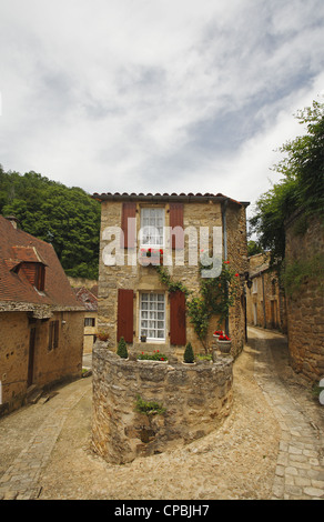 Beynac-et-Cazenac, Dordogne Abteilung, Frankreich Stockfoto