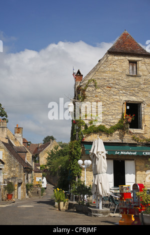 Domme, Departement Dordogne, Frankreich Stockfoto