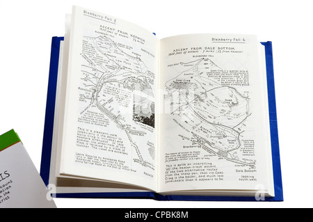 Alfred Wainwrights berühmten Pictorial Guide to Lakeland Fells Stockfoto