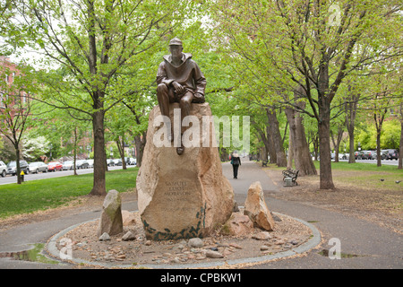 Samuel Eliot Morison Statue in Boston MA Stockfoto