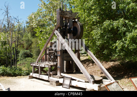 Kalifornien Stempel Mühle Marshall Gold Entdeckung Coloma. Stockfoto