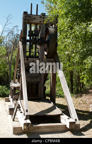 Kalifornien Stempel Mühle Marshall Gold Entdeckung Coloma. Stockfoto