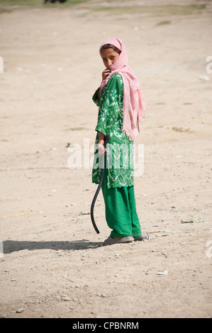 Junges Mädchen in Helmand, Afghanistan Stockfoto