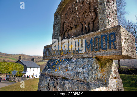 Widecombe-in-the-Moor, Devon, Uk Stockfoto