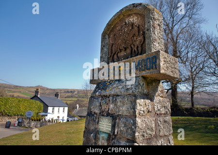 Widecombe-in-the-Moor, Devon, Uk Stockfoto