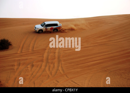 Desert Safari Dubai (Dune bashing) Stockfoto
