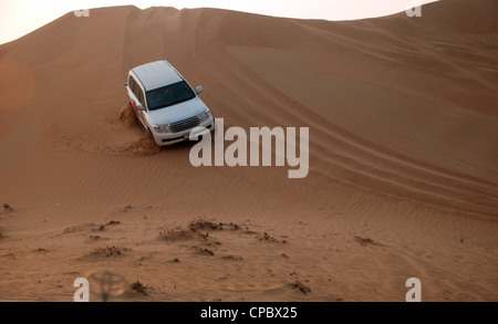 Desert Safari Dubai (Dune bashing) Stockfoto