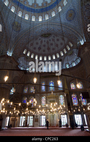 die blaue Moschee, Istanbul, Türkei Stockfoto