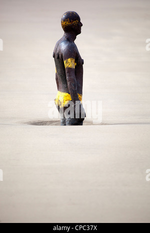 Antony Gormleys "woanders" Skulptur Stockfoto