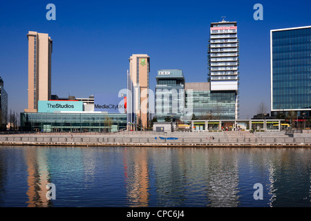 Medienstadt UK, Salford Quays, Manchester Stockfoto