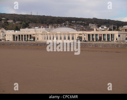 Wintergärten-Pavillon, Weston-Super-Mare, Somerset, Großbritannien Stockfoto