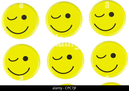 Emoticons Stockfoto