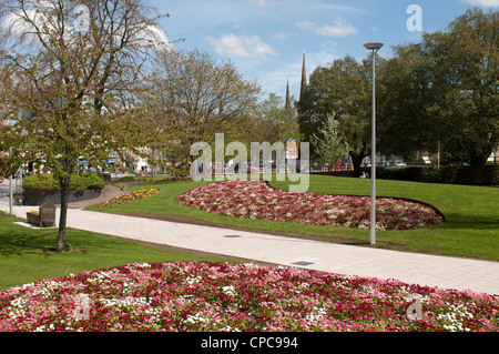 Greyfriars grün, Coventry, UK Stockfoto