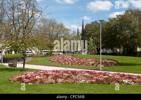 Greyfriars grün, Coventry, UK Stockfoto