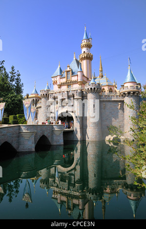 Snow White Castle im Fantasyland im Disneyland Anaheim Stockfoto