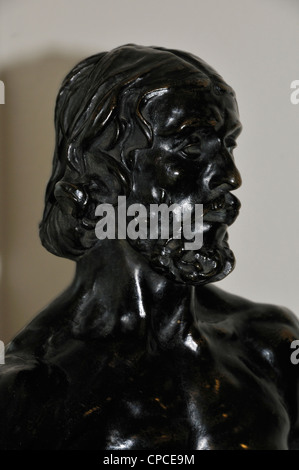 Skulptur des Hl. Johannes des Täufers von Auguste Rodin Stockfoto