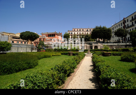 Italien, Rom, Palazzo Barberini, Gärten Stockfoto