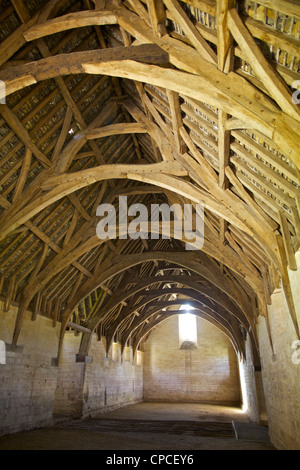 Zehntscheune in Bradford Upon-Avon in Wiltshire, England. Stockfoto