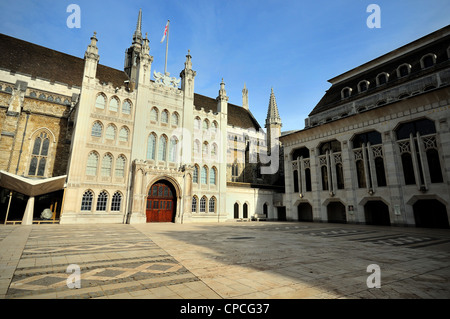 Außenseite der Guildhall, City of London Stockfoto