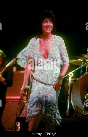 JEFFERSON STARSHIP uns Rock-Gruppe über 1975 mit Grace Slick Stockfoto