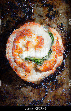 Traditionelle britische Berkshire Schweinelende Florentine Stockfoto