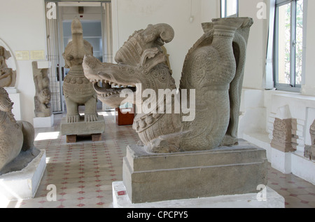 Vietnam Da Nang. Cham Museum, beste Sammlung von Cham Kultur Kunst in der Welt. Stockfoto