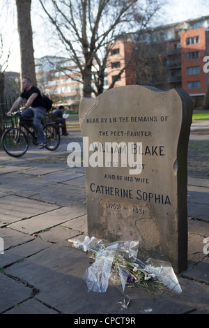 William Blakes Grab East London Stockfoto