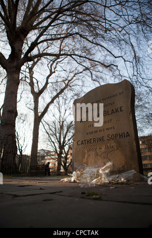 William Blakes Grab East London Stockfoto