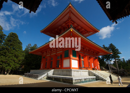 Danjo Garan Komplex, Koyasan, Honshu, Japan Stockfoto