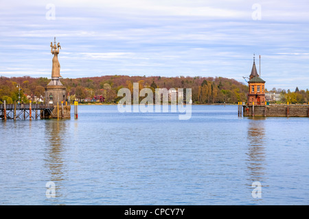 Hafen, Konstanz, Baden-Württemberg, Deutschland Stockfoto