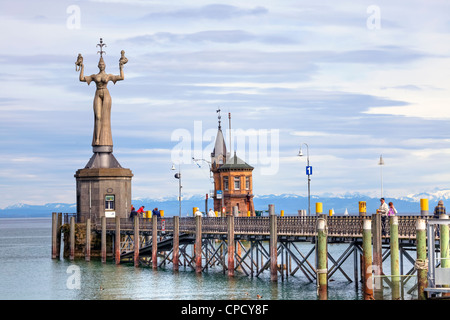 Hafen, Konstanz, Baden-Württemberg, Deutschland Stockfoto