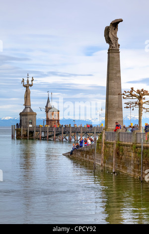 Hafen, Konstanz, Baden-Württemberg, Deutschland Stockfoto