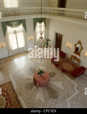 Villa Sandi. Der Sitz des gleichnamigen Weingutes. Crocetta del Montello, Treviso, Veneto, Italien. Stockfoto