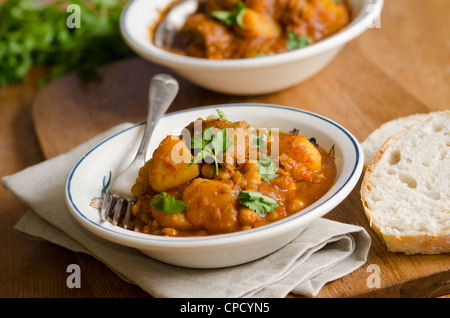 Indisches Lammcurry Stockfoto