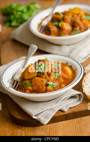 Indisches Lammcurry Stockfoto