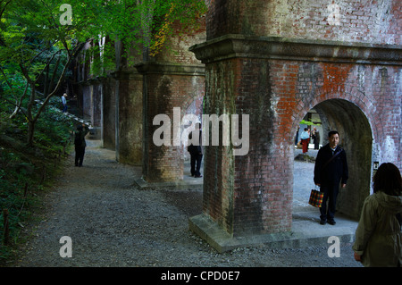 Gion Bezirk von Kyoto, Kyoto, wo die Mehrheit der Geisha und Geiko Handel abgewickelt wird, Honshu, Japan Stockfoto